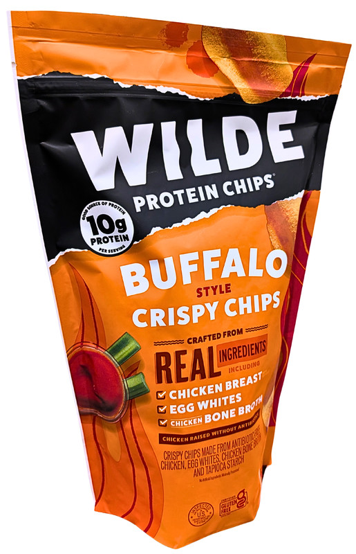 Wilde Protein Chips Buffalo Crispy Chicken 8.5 Oz EXP 03/2027 gallery