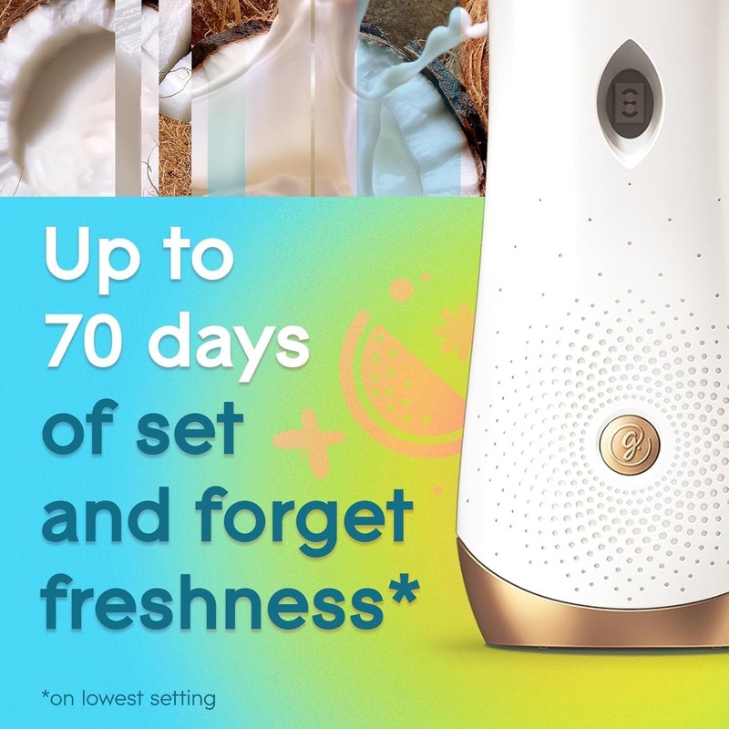 Glade Automatic Spray Refill, Cool Coconut, Scented Air Freshener for Home... gallery