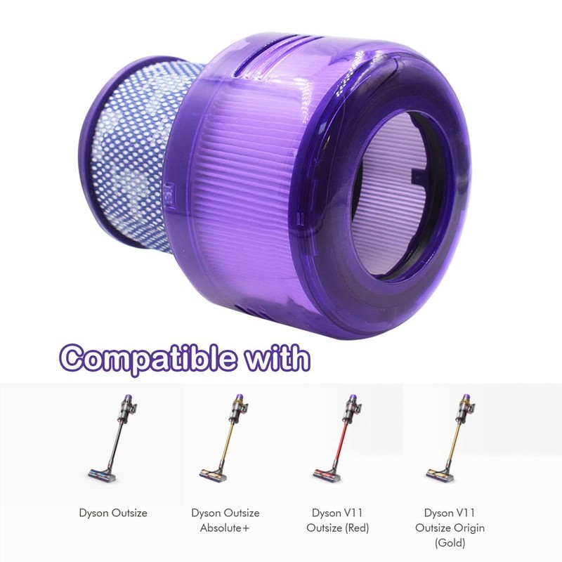 Filter with Dyson V11 Outsize/Origin/Absolute+/Plus, Outsize+, Absolute Extra... gallery