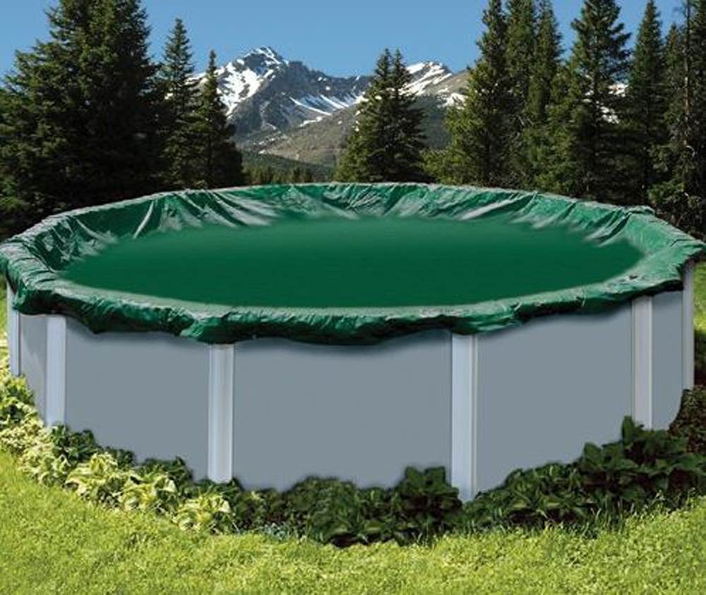 Swimline 24 Foot Round RipStopper Above and InGround Swimming Pool Cover | RIG24 gallery