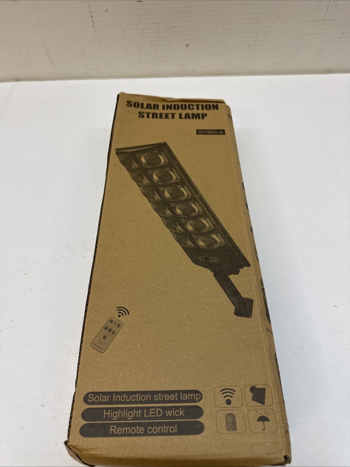 E-SMARTER W789A-6 LED Strong Light Double Row Solar Garden Light Induction Stree gallery