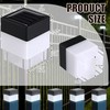 Pack Solar Fence Post Cap Lights 2In x 2In (5cm x 5cm) Solar Post Cap Fence 6 gallery