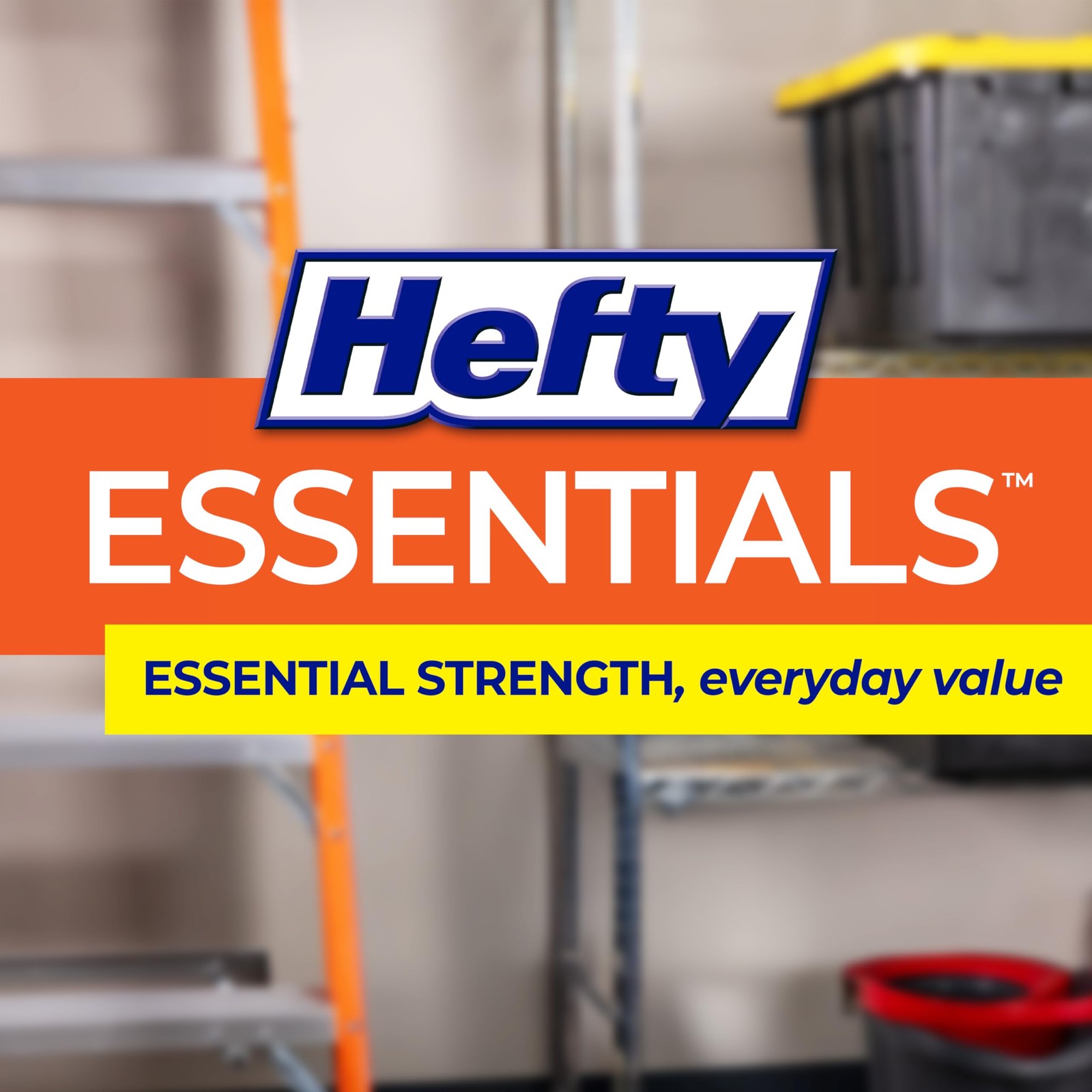 Hefty Essentials Drawstring 30 Gallon Trash Bags 56 Count Bulk Black Garbage gallery