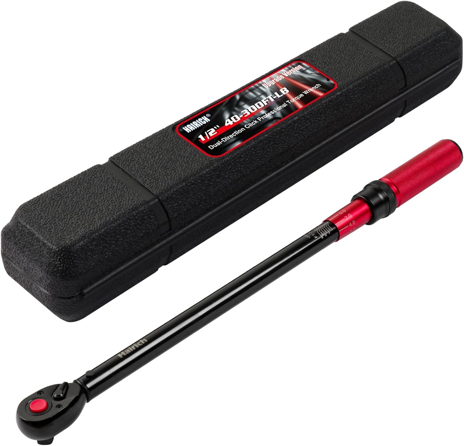 1/2" Drive Click Torque Wrench 40-300 ft-lb Dual Direction ±3% 72 Tooth gallery