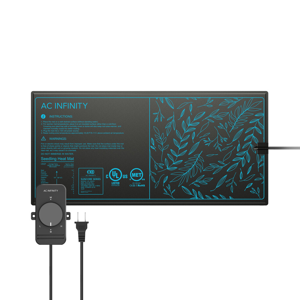 SUNCORE S3, Waterproof Seedling Heat Mat with Heating Controller 10" x 20.75" gallery