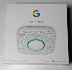 Google Nest Protect Smoke & CO Detector Battery White S3000BWES EXP 2030