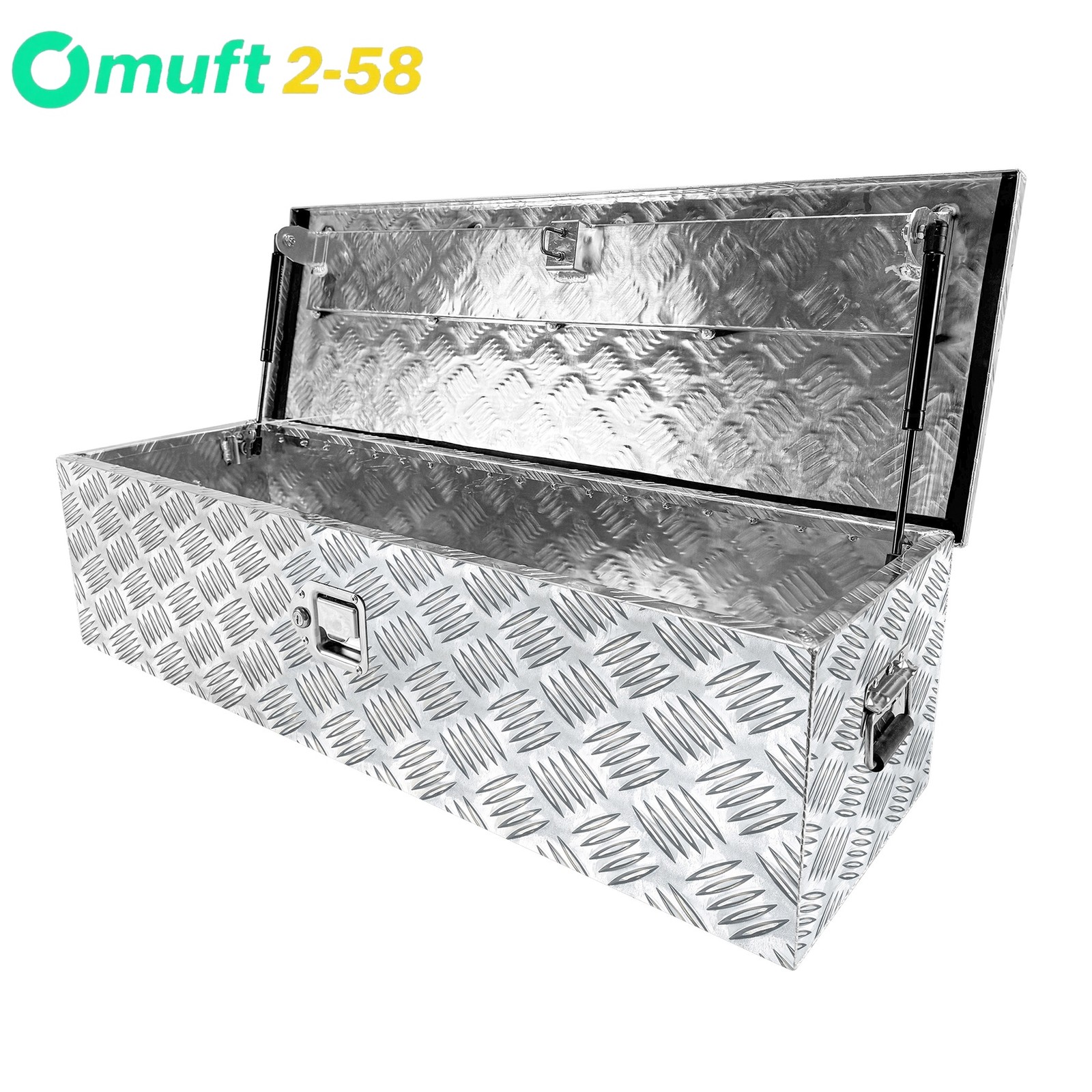 Aluminum 39"X13"X10" Trailer Tool Box Heavy Duty Tool Storage Box gallery