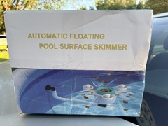 Pool Tri-Float Pool Skimmer – Automatic Surface Cleaner for Above Ground Pools