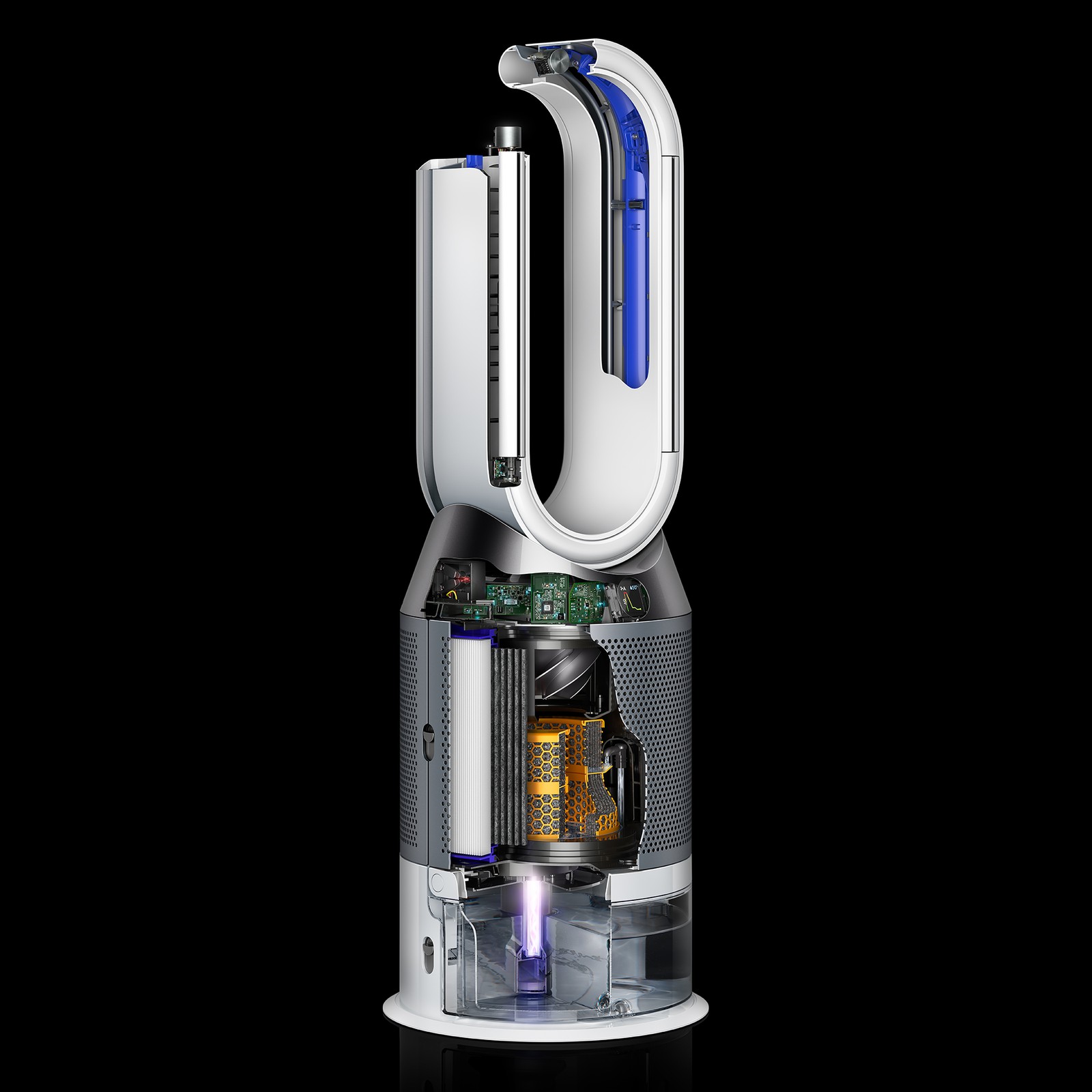 Dyson Pure Humidify+Cool™ Purifying Fan PH01 | White/Silver | Refurbished gallery