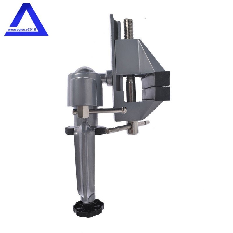BENCH VISE SWIVEL 3" TABLETOP CLAMP VICE TILTS ROTATES 360° UNIVERSAL WORK HOBBY gallery