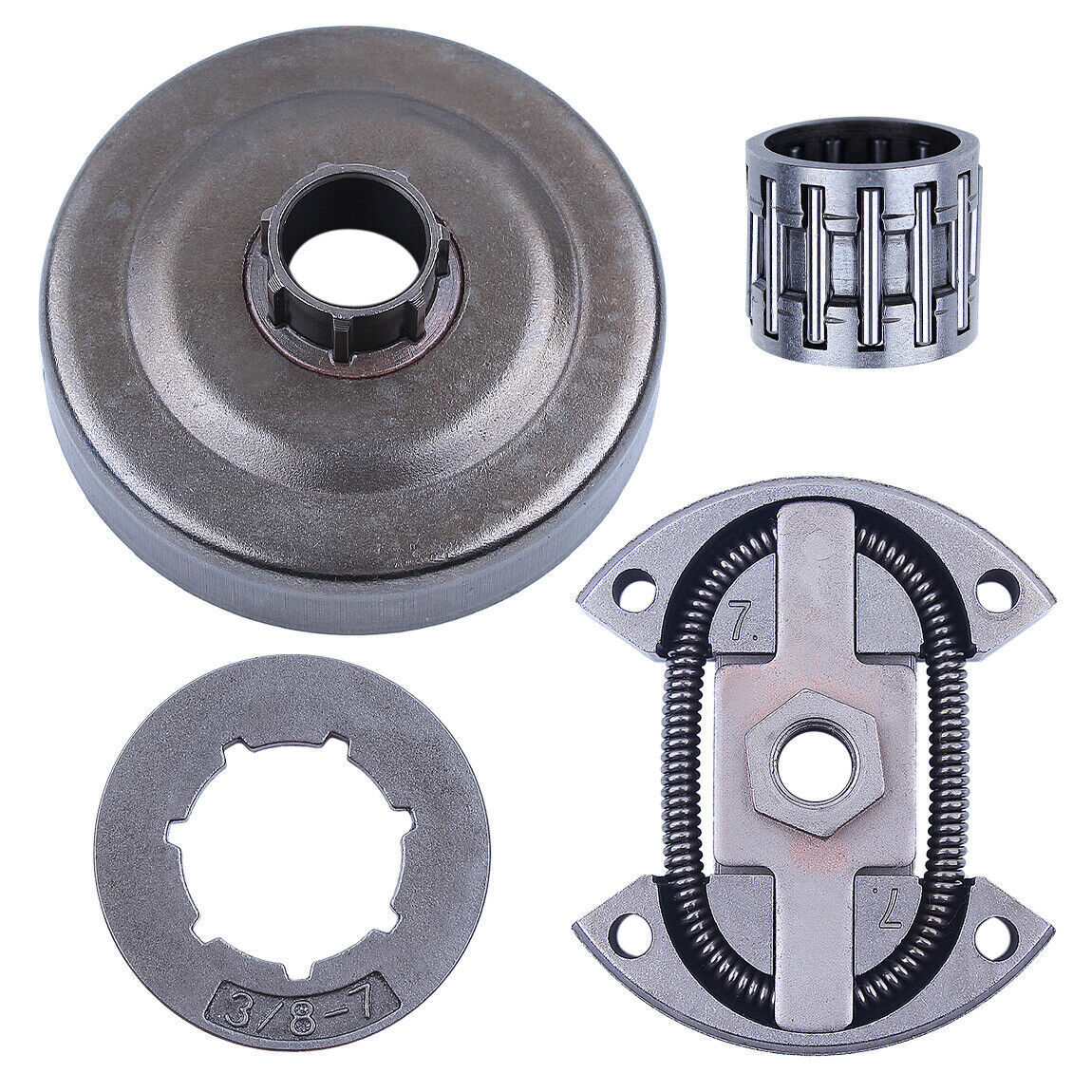 .325"-7 Clutch Drum Rim Sprocket Kit For Husqvarna 50 51 55 254 257 261 Chainsaw gallery