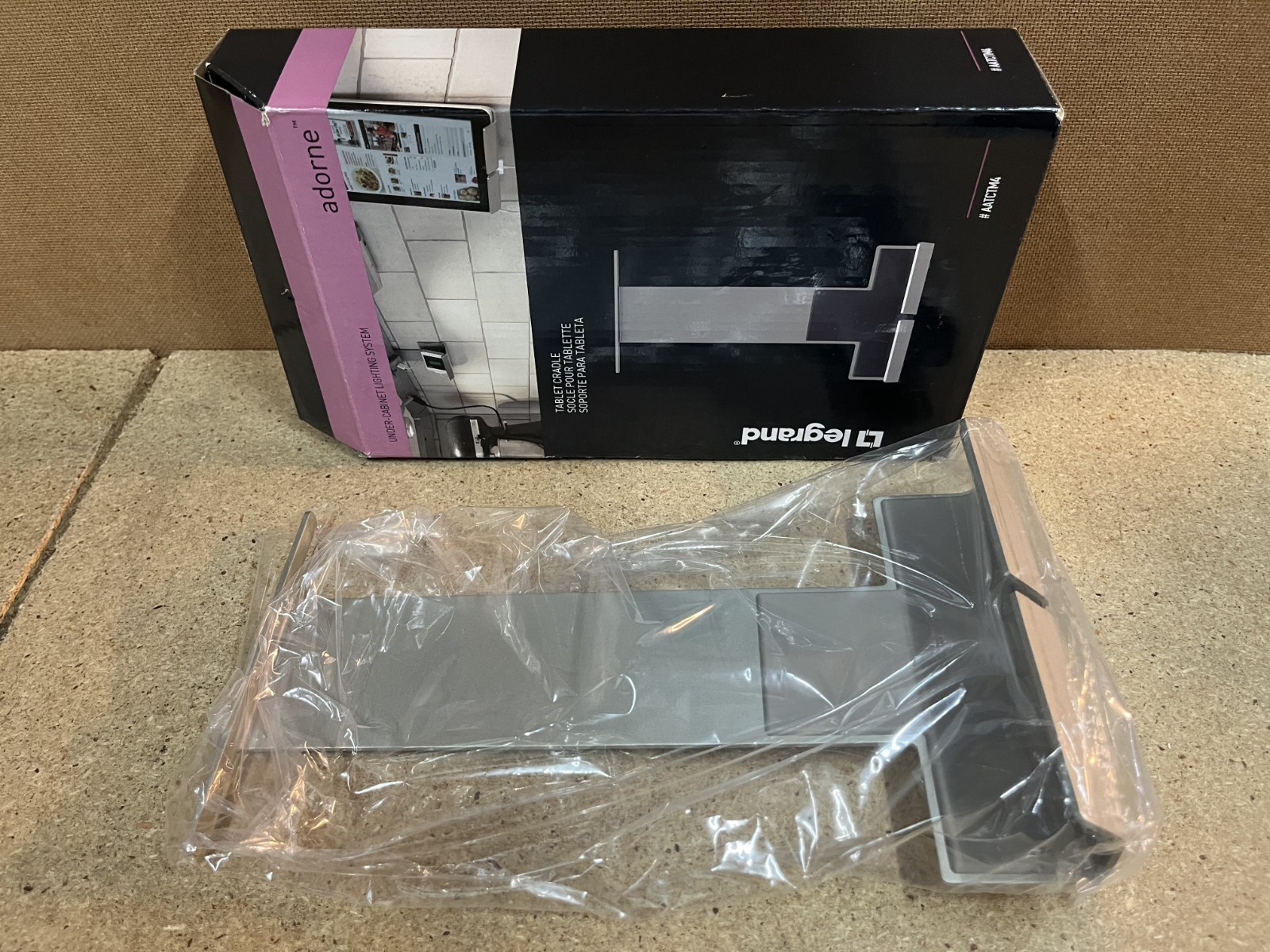 Legrand Adorne AATCTM4 Tablet Cradle Modular Track Accessories C16 gallery