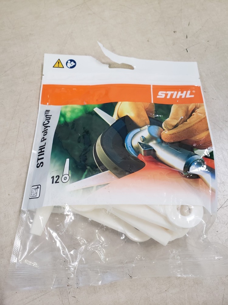 Stihl 12 Pack Thermo-Plastic Polycut Trimmer Blades 4111 007 1001 OEM