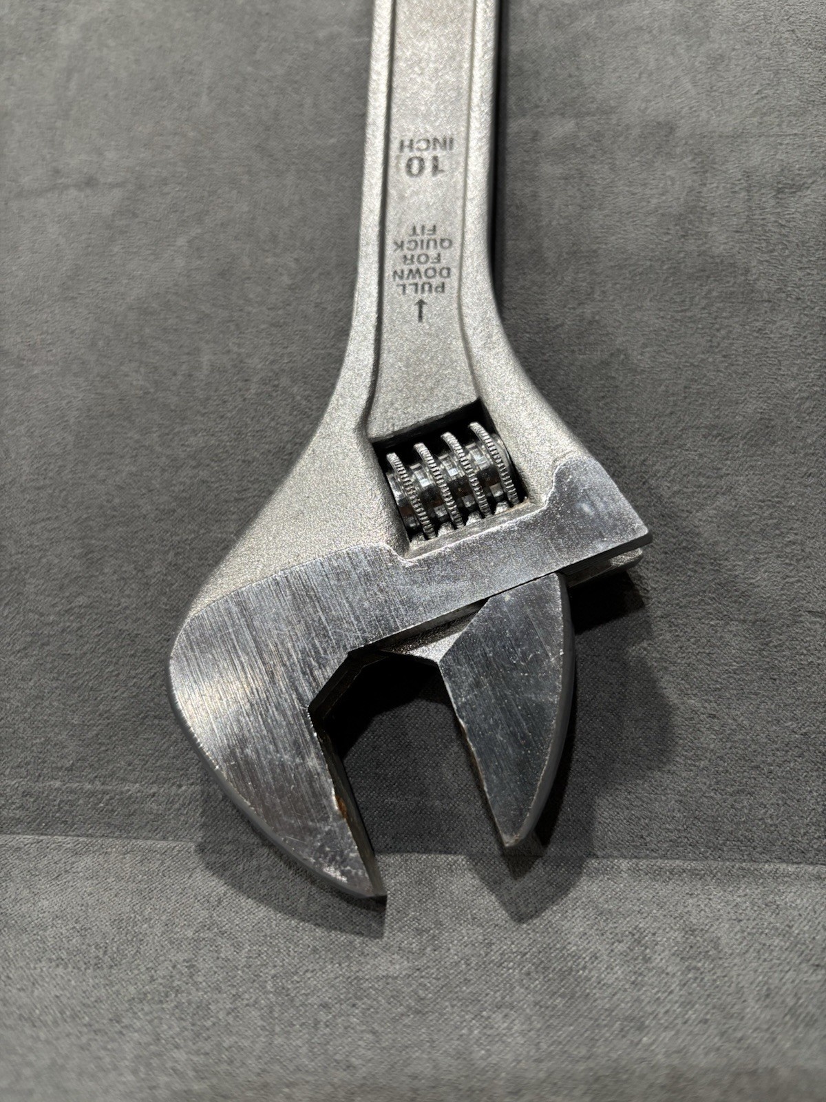 Sears 10" 250MM Adjustable Wrench 930882 Vintage VG/Excellent Condition China gallery