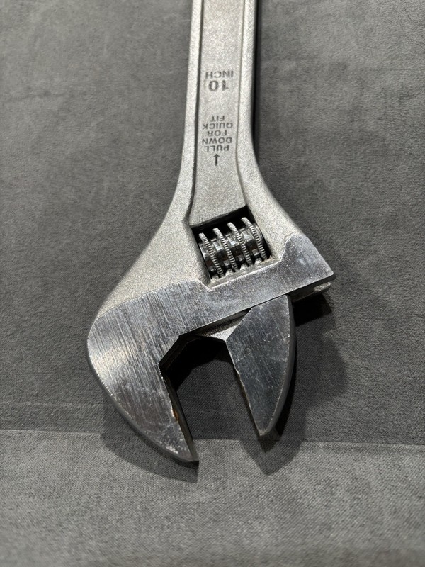 Sears 10" 250MM Adjustable Wrench 930882 Vintage VG/Excellent Condition China gallery