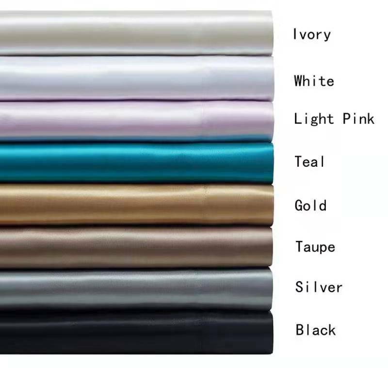EHP Super Soft & Silky 4PC Satin Sheet Set (Solid/Deep pocket), 14" Deep Pocket gallery