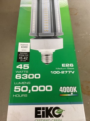 New In Box LITESPAN 45W LED Lamp E26 4000K 6300Lm 100-277v gallery