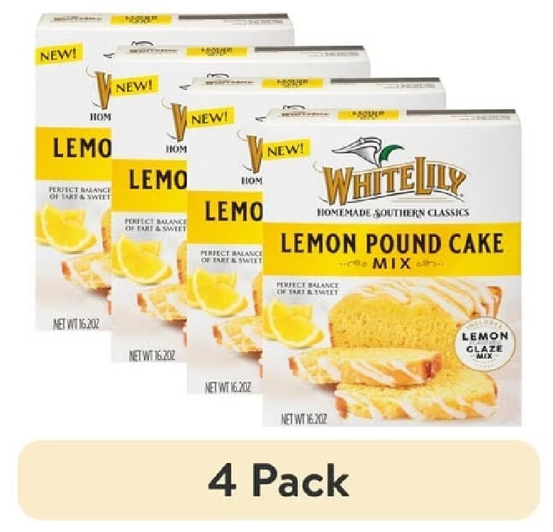 (4 Pack) Lemon Pound Cake Mix, 16.2 OZ gallery