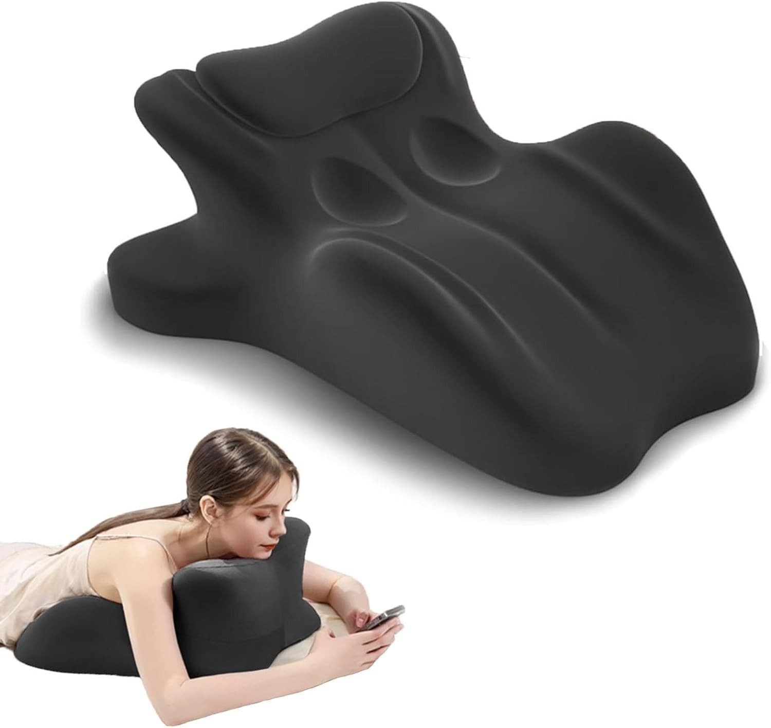 Sweet Spot Pillow, Chiro Monk Pillows for Couples, 27° Angle Perfect Position Er gallery