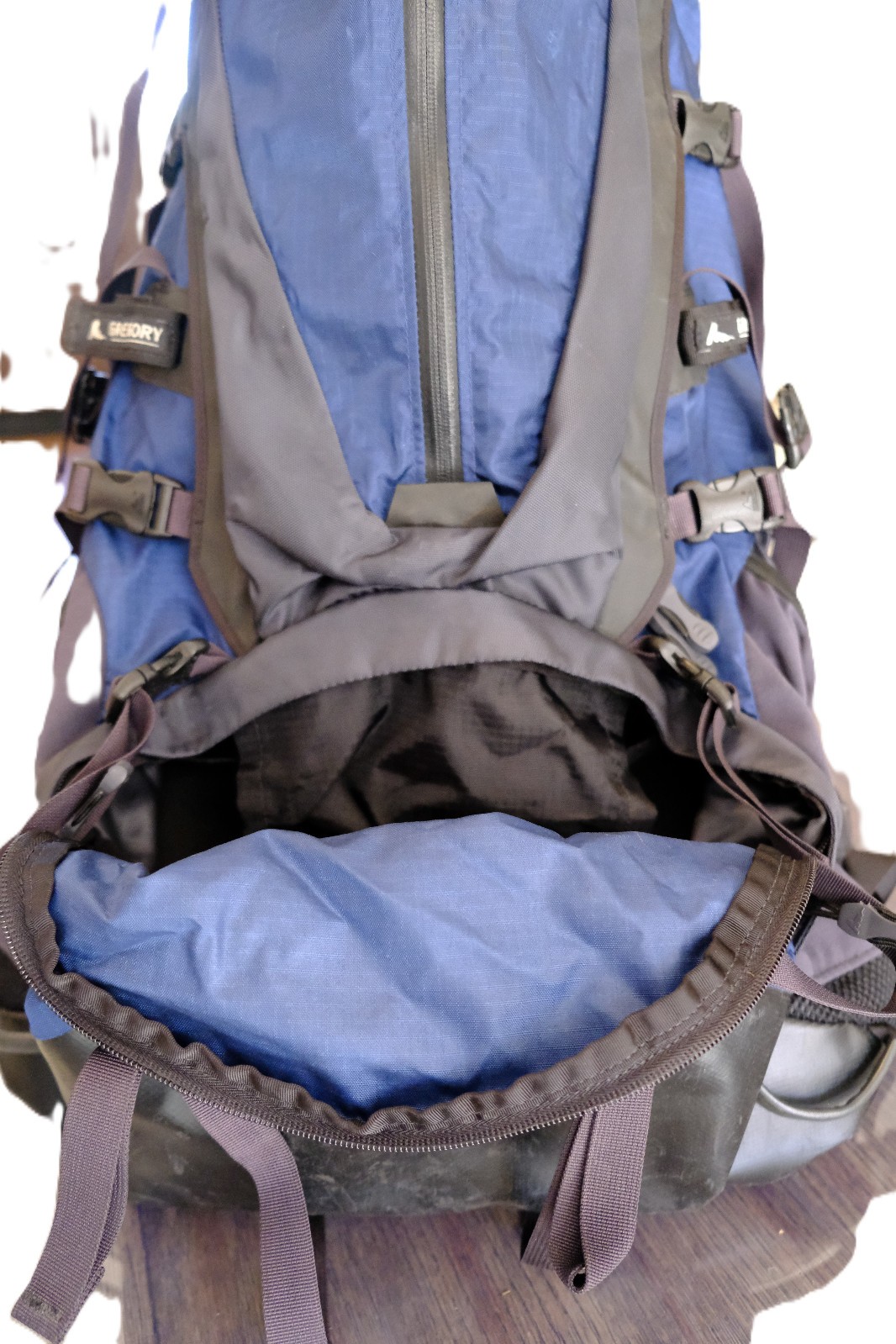 Gregory Triconi Backpack Blue Size S with Raincover 2