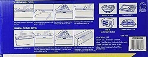 (2 Pack) Stretch-Tite Plastic Food Wrap (6000 SQ. FT, 12" x 3000 SQ. FT Each) gallery