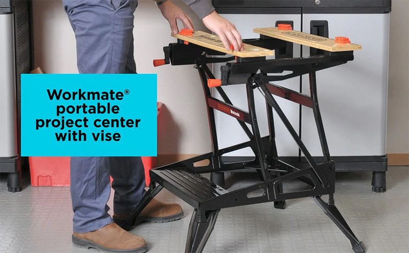 BLACK+DECKER Portable Work Bench And Vise -WM225-A gallery