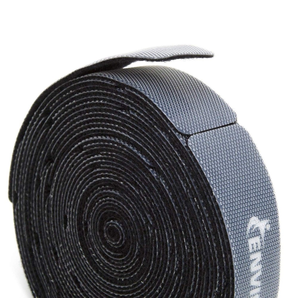 Reusable Cable Ties 3/4" x 8" Self-Gripping Strips Ready to Use Precut Straps...