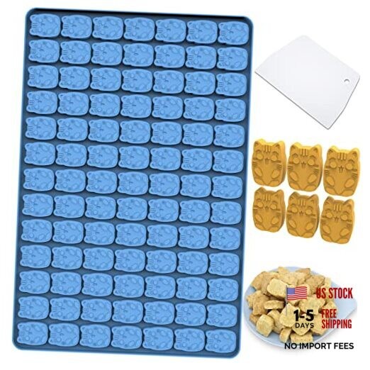 Cartoon Mold, 91 Cavities Mini Animal Shape Silicone Molds for Cat gallery