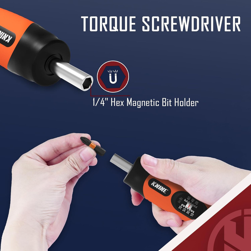 Torque Screwdriver Wrench Driver Set 10-70 Inch Pounds Lbs for Maintenance, 21 H gallery