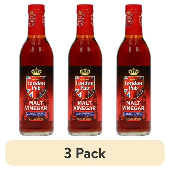 (3 pack) London Pub Traditional British Flavor Malt Vinegar 12.7 fl oz... gallery