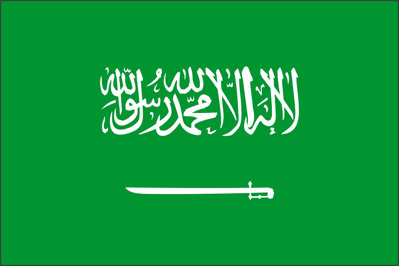 Saudi Arabia Flag Vinyl Decal / Sticker ** 5 Sizes ** gallery