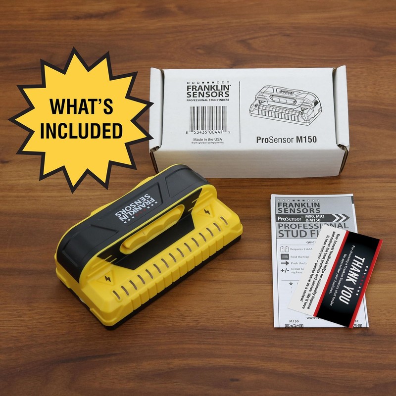 Franklin Sensors ProSensor M150 Professional Stud Finder with 9-Sensors for The gallery
