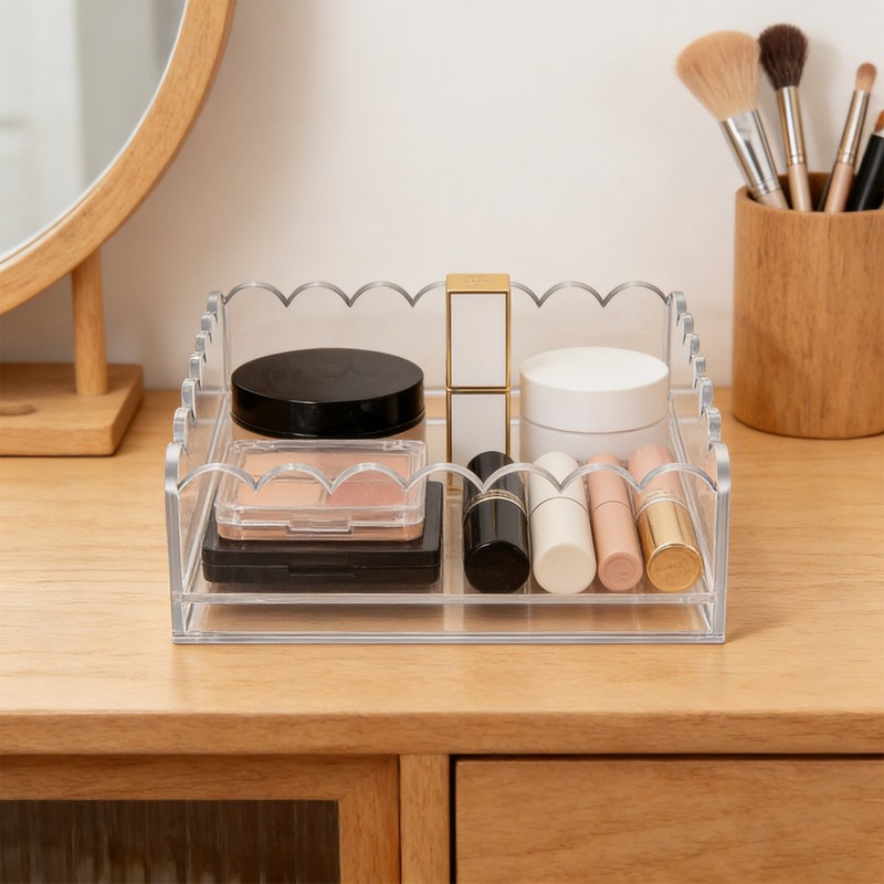 Acrylic Tray For Insert Needlepoint 6.7*6.7*2.5in Pull-out Tray Clear A Drawer gallery