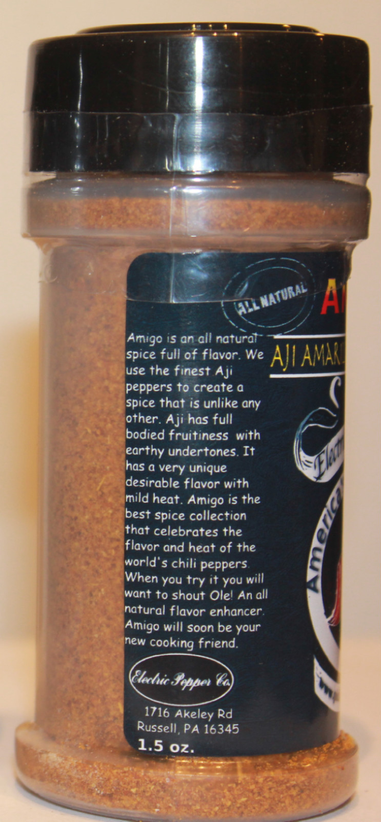 Chili Pepper Powder Gift Set Hot Spice Dried Ground Aji Amarillo Mild 2 x 1.5 oz gallery