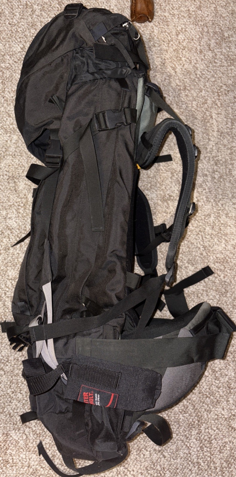 Dana Design Arcflex Alpine Backpack Black Large Pack Med Belt 4