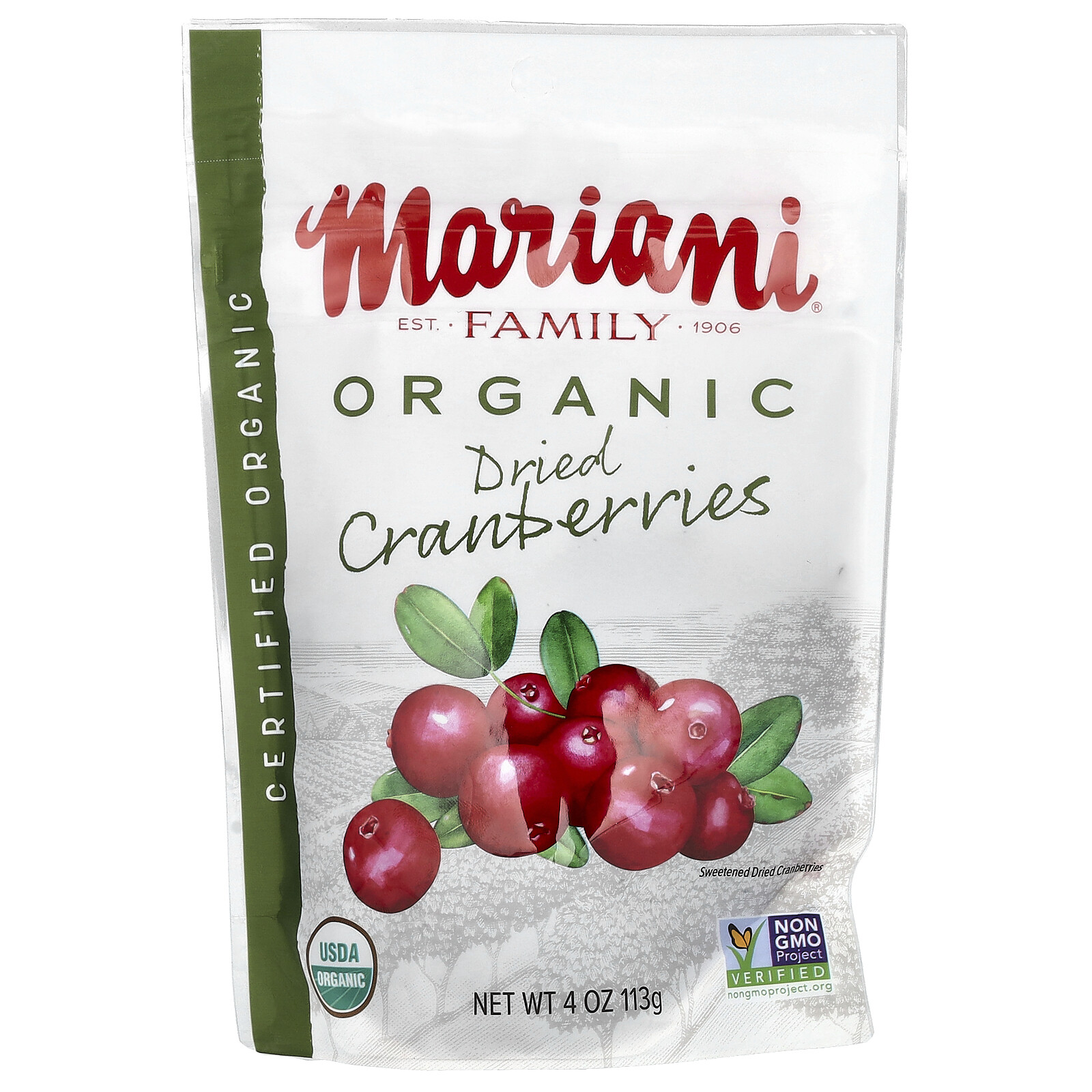 Organic Dried Cranberries, 4 oz (113 g) gallery