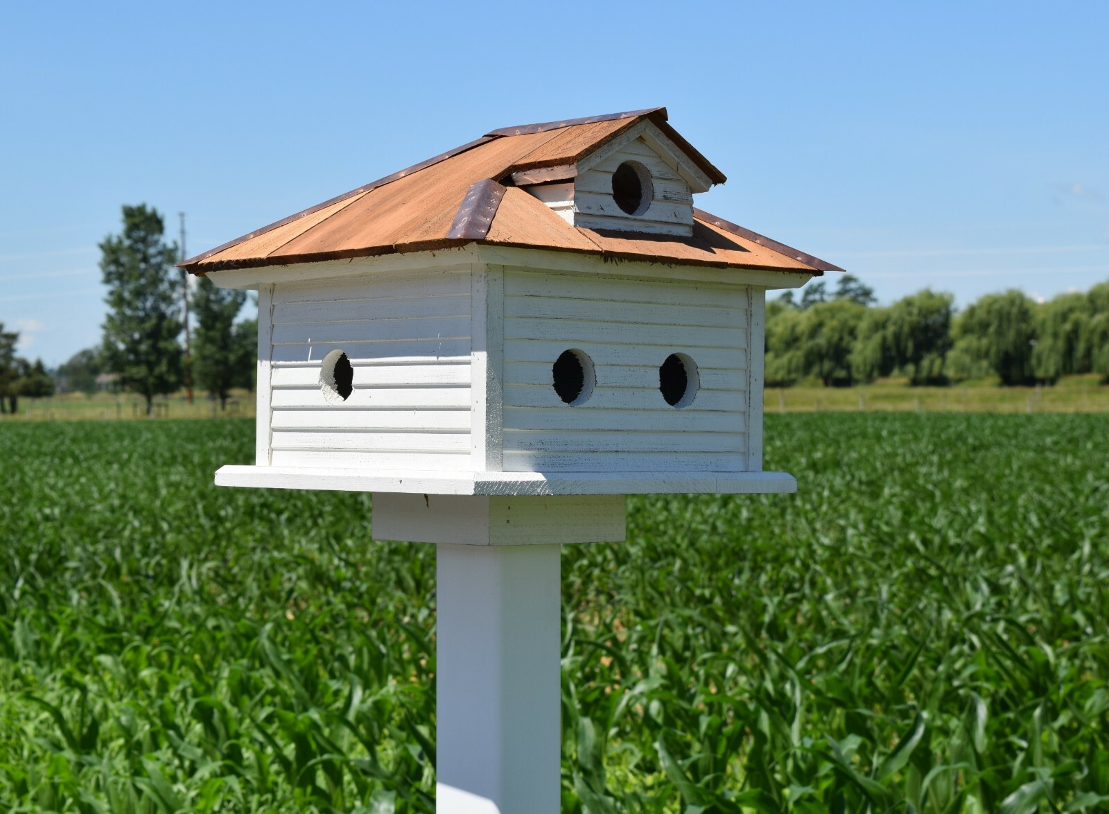 Martin birdhouse | Reclaimed materials birdhouse | Amish handmade | Made in USA gallery