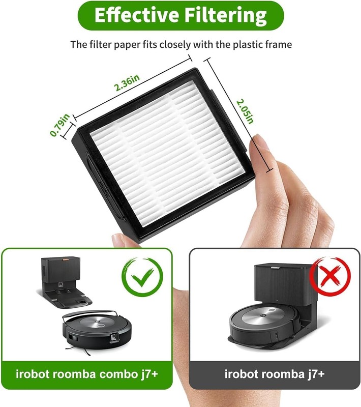Aceesories Replacement Parts Compatible with for iRobot Roomba Combo j7+ j9+ Rob gallery