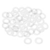 Nylon Flat Washers for M16 Screw Bolt 28mm OD 1mm Thick Clear 50PCS gallery