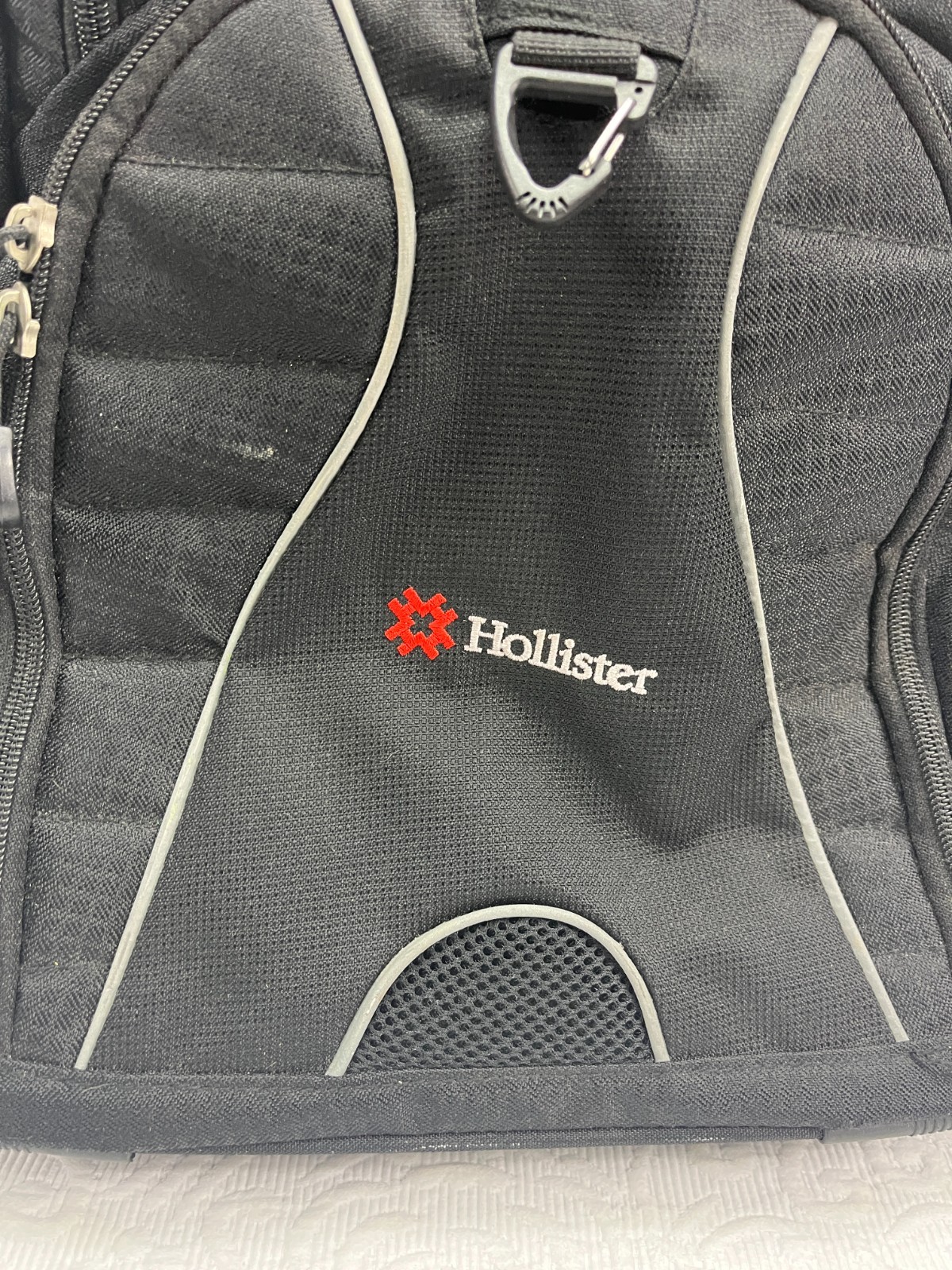 High Sierra Black Polyester Rolling Backpack with Logo 2