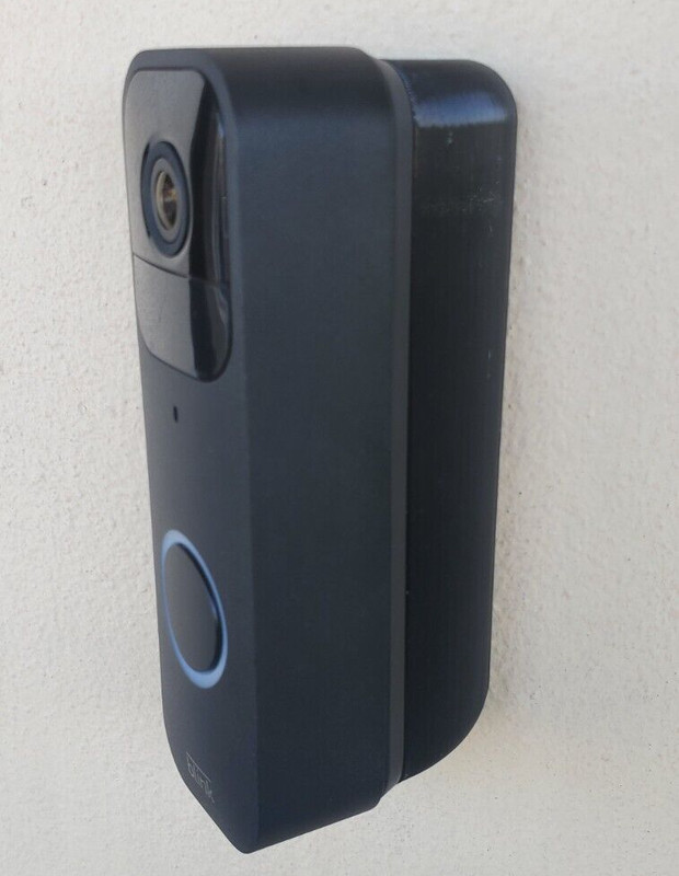 Blink Video Doorbell Angle Wedge Bracket Mount 3D Printed UV Resistance gallery