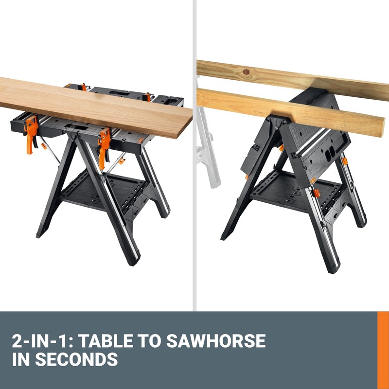 WX051 WORX Pegasus Folding Work Table & Sawhorse gallery