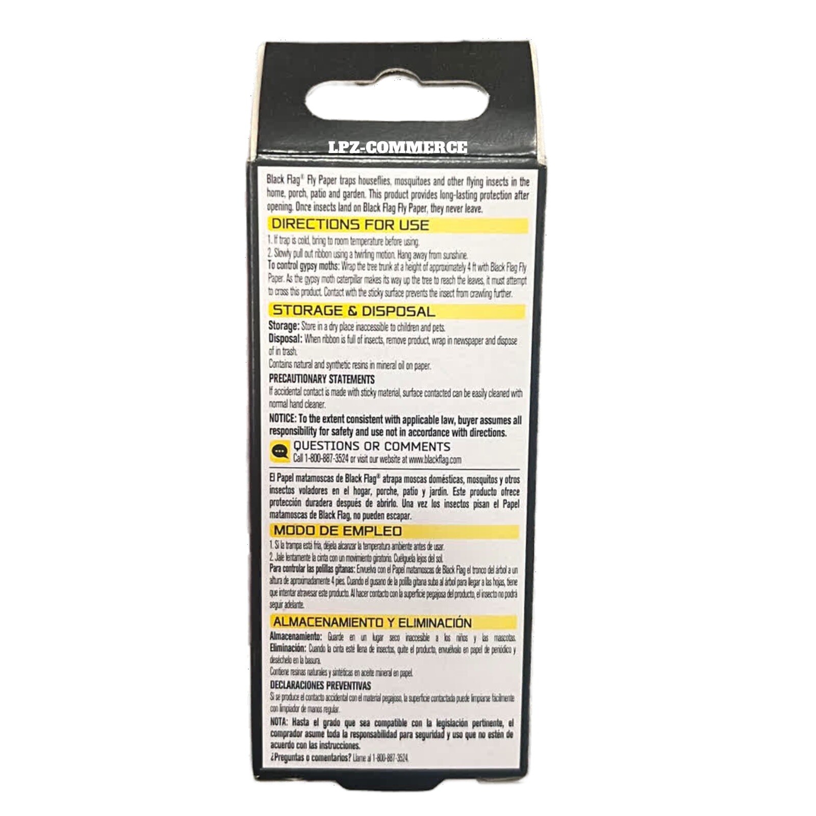 Black Flag HG-11016 Fly Paper, 4-Count gallery