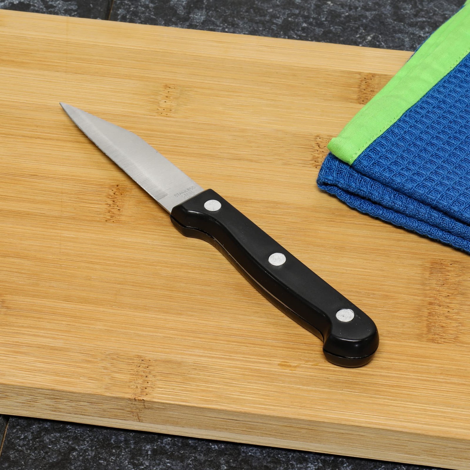 Select Paring Knives 9.5 inch 2 piece knife set Stainless Steel/Black gallery