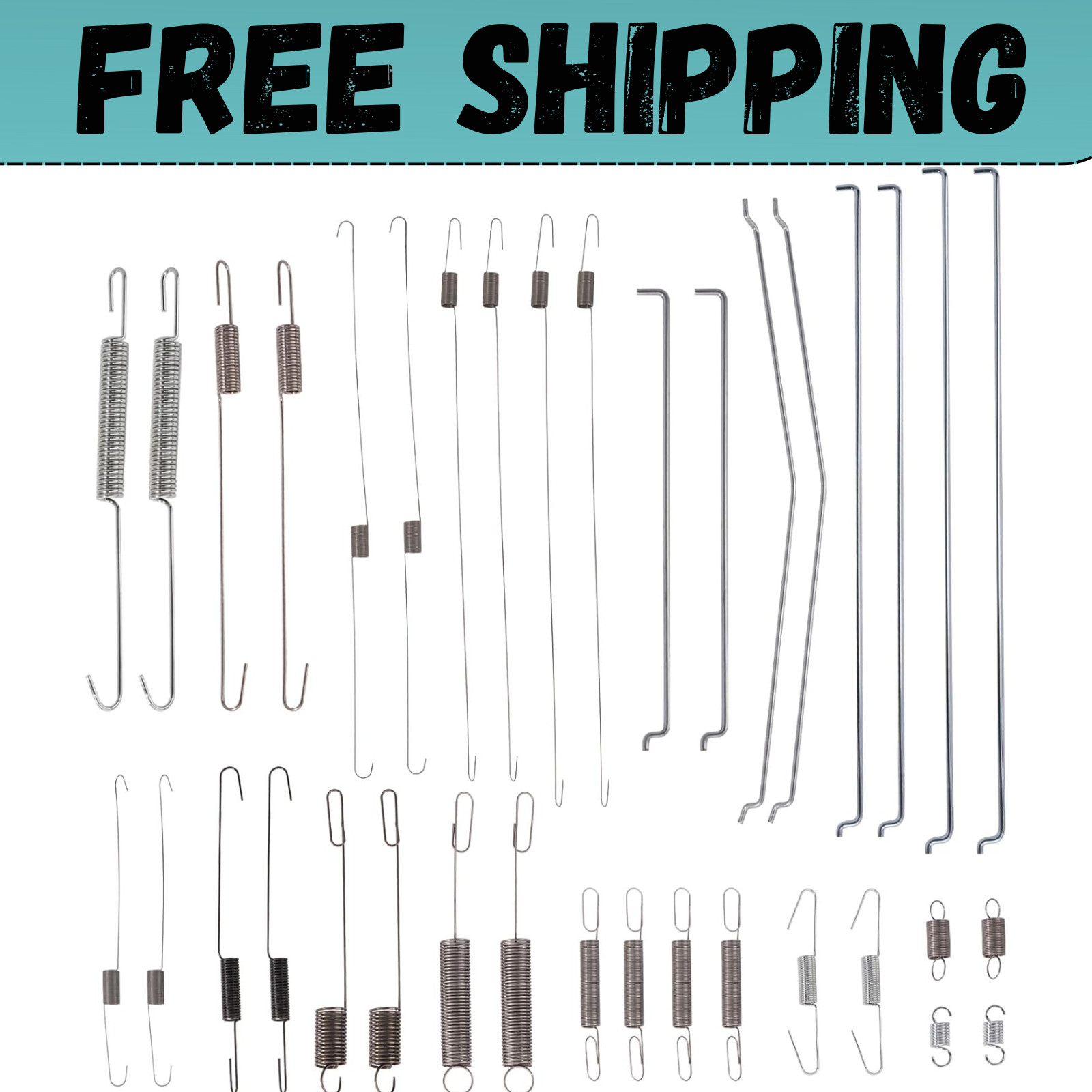 36 Pack Throttle Springs Assortment Throttle Return Springs Linkage Kit Speed... gallery