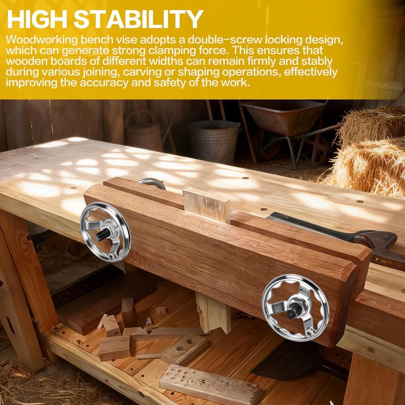 Hardware Kit Compatible with Moxon Vise, Bench Vise Screw Kit for Rapid Clamp... gallery