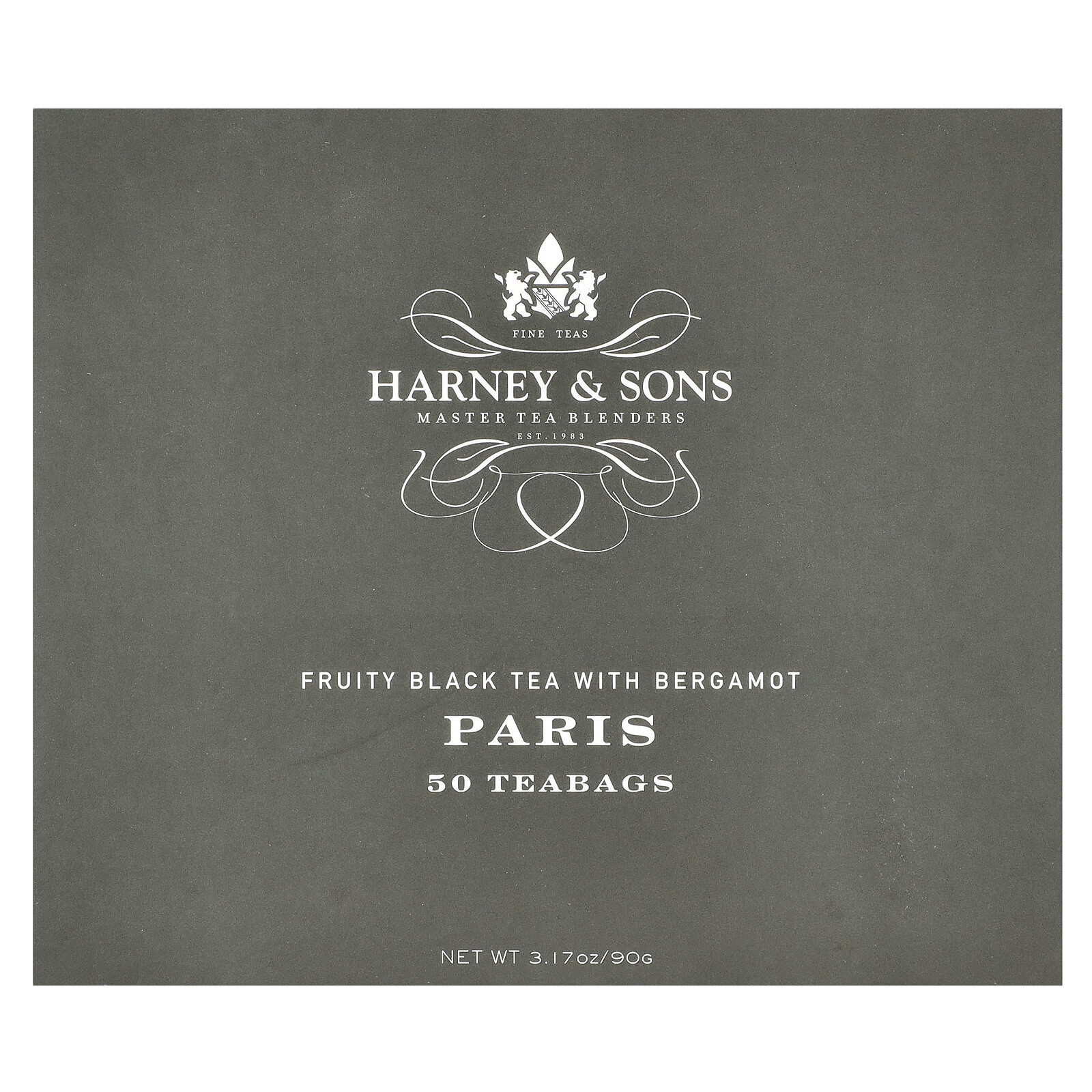 Fruity Black Tea with Bergamot, Paris , 50 Tea Bags, 3.17 oz (90 g) gallery