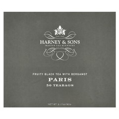 Fruity Black Tea with Bergamot, Paris , 50 Tea Bags, 3.17 oz (90 g)