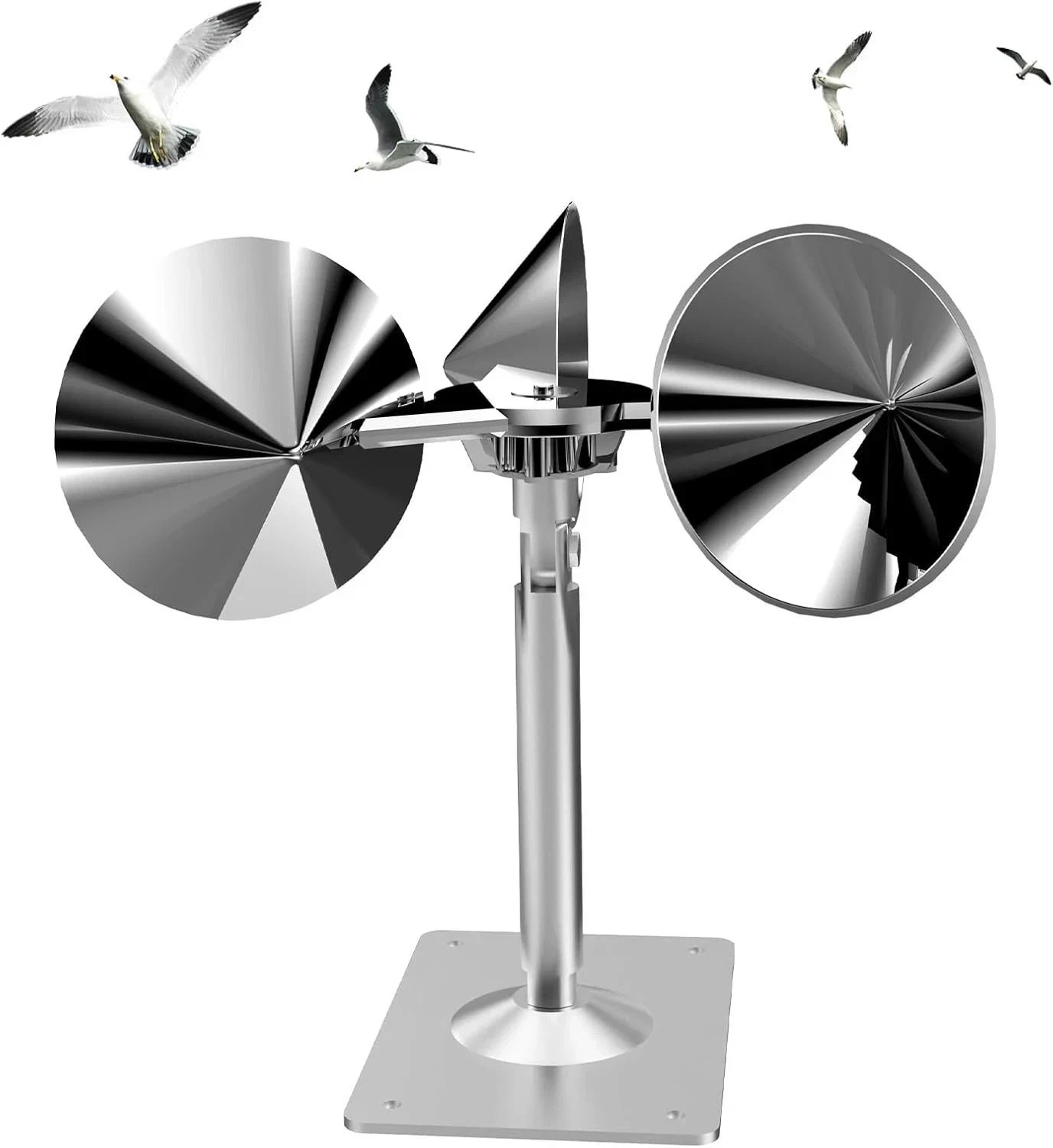 Bird B Gone - Reflect-A-Bird - Reflective Spinning Deterrent - Repels Pigeons... gallery