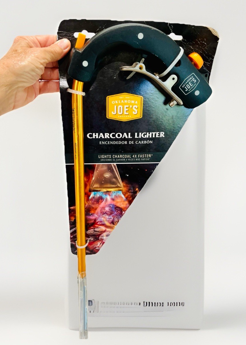 Oklahoma Joe's Charcoal Lighter & Starter 20,000 BTU Safety lever lock-BRAND NEW gallery